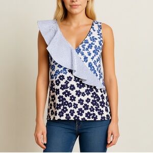 RACHEL Rachel Roy - Ruffle Sash Top.